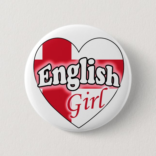 Badge Rond 5 Cm Anglaise (Devant)