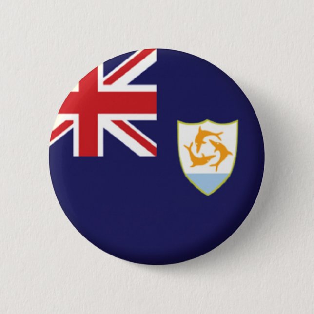BADGE ROND 5 CM ANGUILLA BANDE RETOUR (Devant)