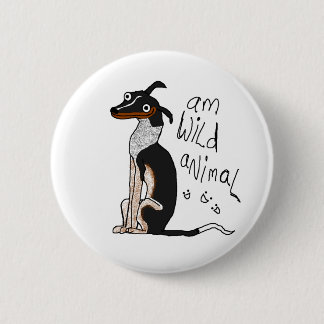 Badge Rond 5 Cm Animal sauvage d'AM