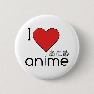 Badge Rond 5 Cm Anime