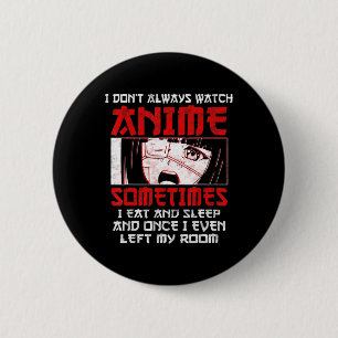 Badge Rond 5 Cm Anime Art Lover Pour Filles Femmes Garçons mignonn
