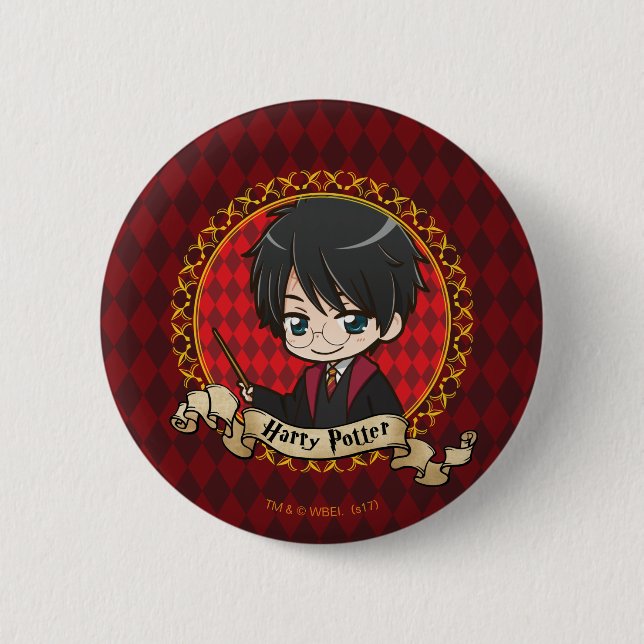 Badge Rond 5 Cm Anime Harry Potter (Devant)