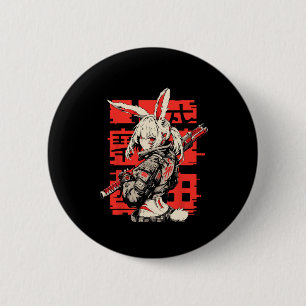Badge Rond 5 Cm Anime Manga Cyberpunk Techwear Esthétique Harajuku