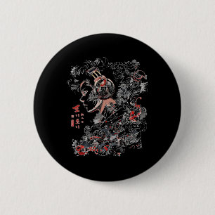 Badge Rond 5 Cm Anime Manga Graphisme casque Art Anime