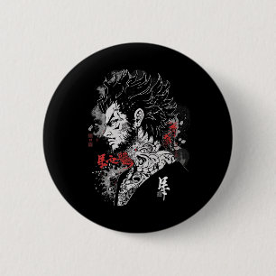 Badge Rond 5 Cm Anime Manga Motif Illustration Anime