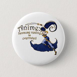 Badge Rond 5 Cm Anime VS Reality Pins & Buttons #2