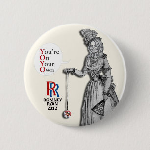 Badge Rond 5 Cm Ann Romney : YO-YO