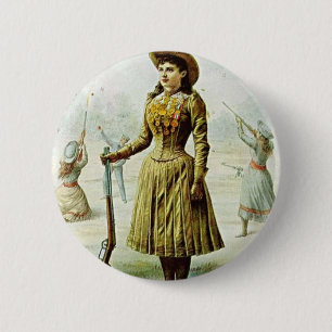 Badge Rond 5 Cm Anne Oakley