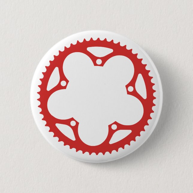 Badge Rond 5 Cm Anneau de chaîne (Devant)