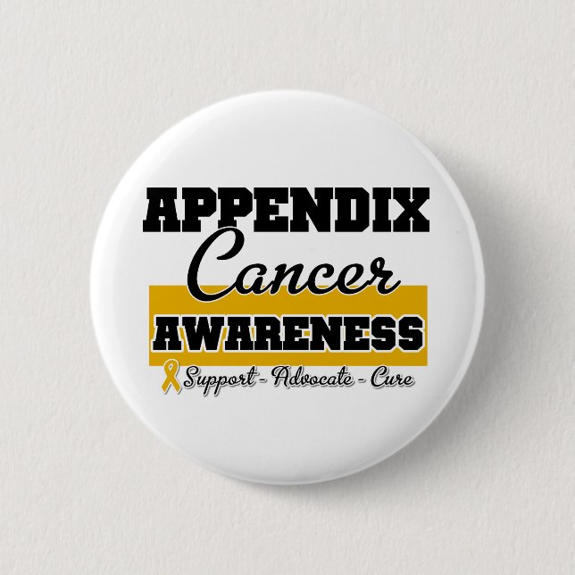 Badge Rond 5 Cm Annexe Sensibilisation au cancer (Devant)