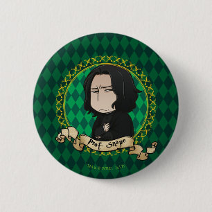 Badge Rond 5 Cm Annime Professeur Snape