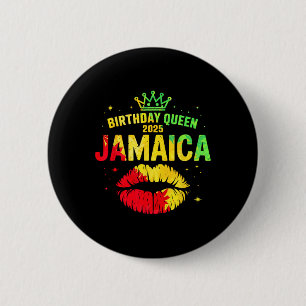Badge Rond 5 Cm Anniversaire de l'équipage Jamaïque Voyage 2025 An