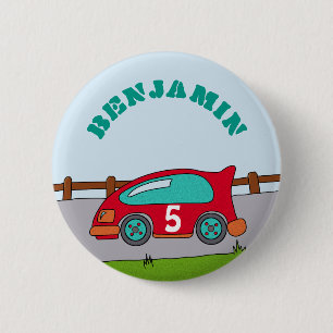 Badge Rond 5 Cm Anniversaire de Personalizable de voiture de