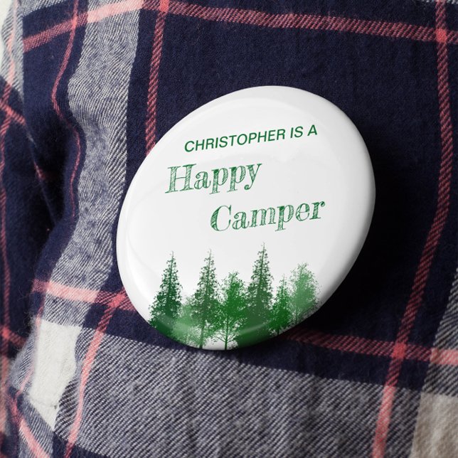 Badge Rond 5 Cm Anniversaire des bois (Créateur téléchargé)