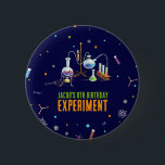 Badge Rond 5 Cm Anniversaire des sciences<br><div class="desc">Bouton captivant sur le thème scientifique ! Doté d'un ensemble de chimie fascinant et d'un arrière - plan de marine, ce bouton est une parfaite fusion de l'intellect et du flair. Les couleurs néons ajoutent une vibration, ce qui en fait un accessoire exceptionnel pour ceux qui apprécient la science et...</div>