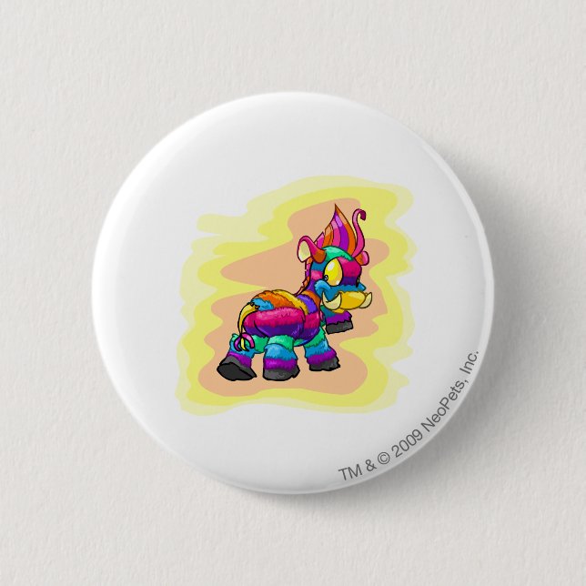 Badge Rond 5 Cm Anniversaire Moehog (Devant)