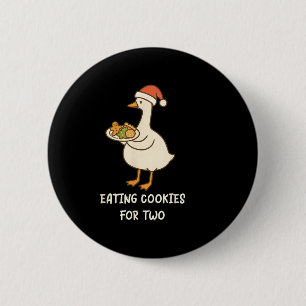 Badge Rond 5 Cm Annonce de grossesse drôle d'oie à époux