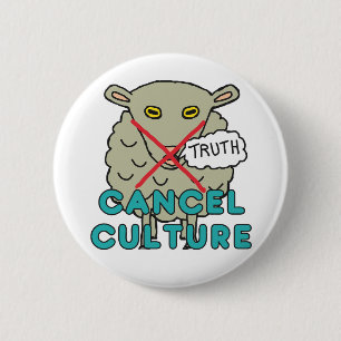 Badge Rond 5 Cm Annuler la culture
