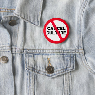 Badge Rond 5 Cm Annuler le danger de culture