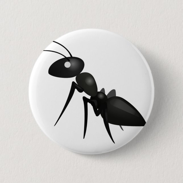 Badge Rond 5 Cm Ant - Emoji (Devant)