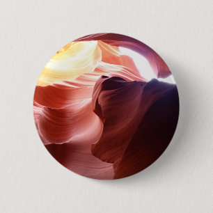 Badge Rond 5 Cm Antelope Canyon