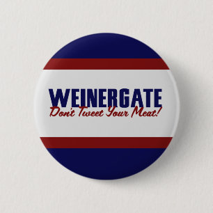 Badge Rond 5 Cm Anthony Weiner