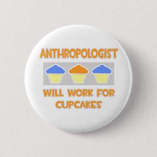 Badge Rond 5 Cm Anthropologue... Fonctionnera Pour Les Cupcakes