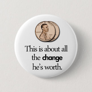 BADGE ROND 5 CM ANTI BARACK OBAMA