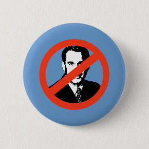 Badge Rond 5 Cm ANTI-BOEHNER : Anti-John Boehner