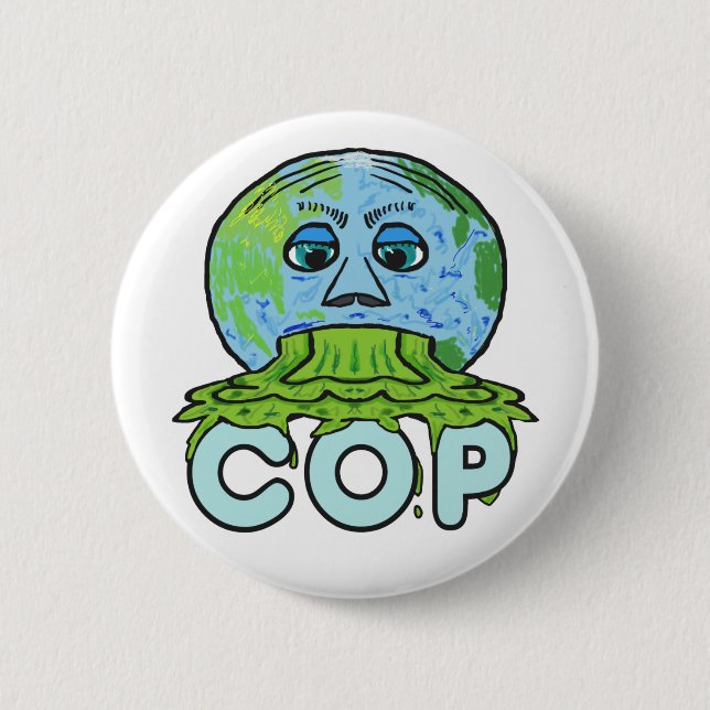 Badge Rond 5 Cm Anti COP (Devant)