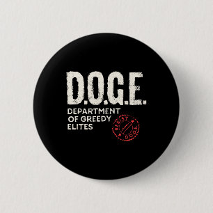 Badge Rond 5 Cm Anti Doge D.o.g.e. Définition du sens réel