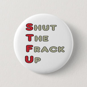 Badge Rond 5 Cm Anti Fracking