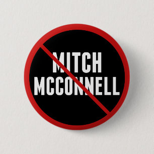 Badge Rond 5 Cm Anti Mitch McConnell