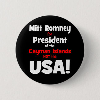 Badge Rond 5 Cm anti Mitt Romney