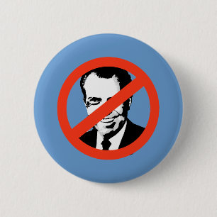 Badge Rond 5 Cm ANTI-NIXON : Anti-Richard Nixon
