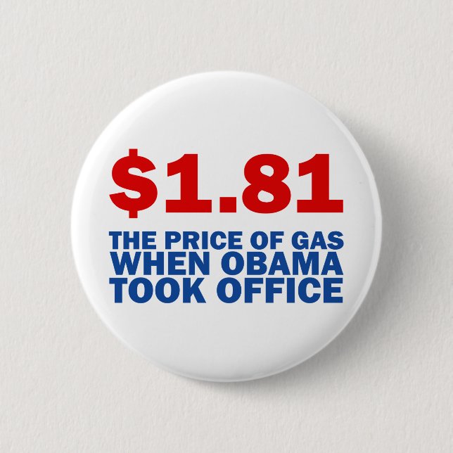 Badge Rond 5 Cm Anti Obama (Devant)