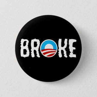 Badge Rond 5 Cm Anti Obama