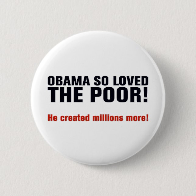 Badge Rond 5 Cm Anti Obama (Devant)