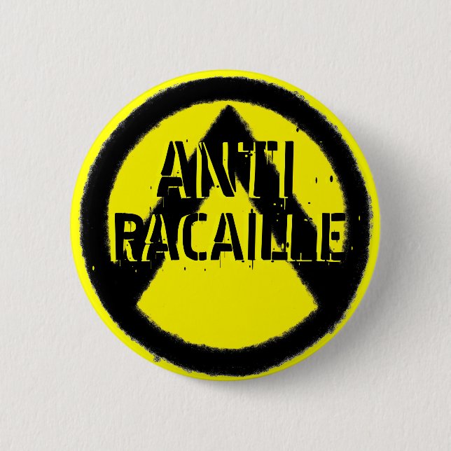 BADGE ROND 5 CM ANTI RACAILLE (Devant)