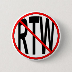 Badge Rond 5 Cm Anti-RTW