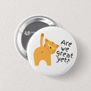 Badge Rond 5 Cm Anti Trump Chat Drôle Sarcastique Nous Sommes Déjà