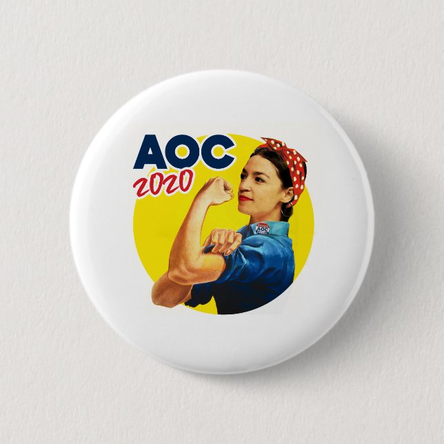 Badge Rond 5 Cm AOC la riveuse 2020 (Devant)