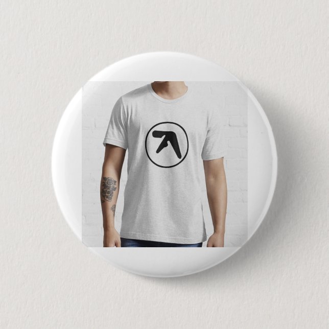 Badge Rond 5 Cm Aphex Twin Merchandise Essential T-Shirt (Devant)