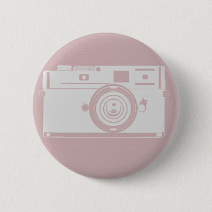 Badge Rond 5 Cm Appareil-photo