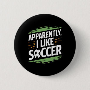Badge Rond 5 Cm Apparemment, je suis supporter de l'entraînement d