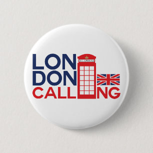 Badge Rond 5 Cm Appel de Londres