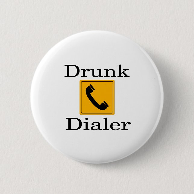 Badge Rond 5 Cm Appeleur ivre (Devant)
