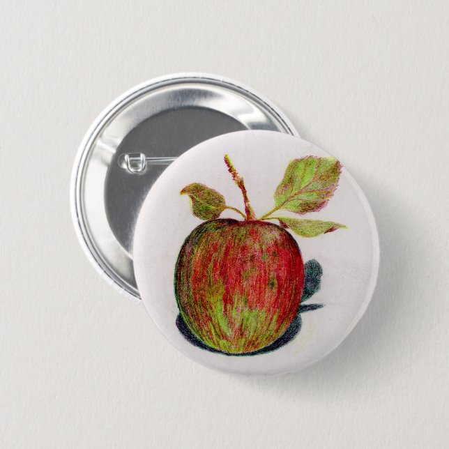Badge Rond 5 Cm Apple (Devant & derrière)