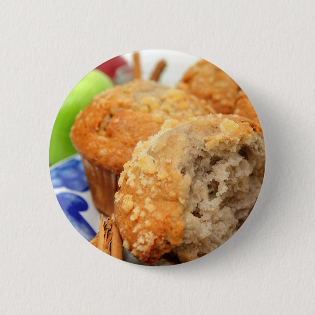 Badge Rond 5 Cm Apple épicent le petit pain (Devant)