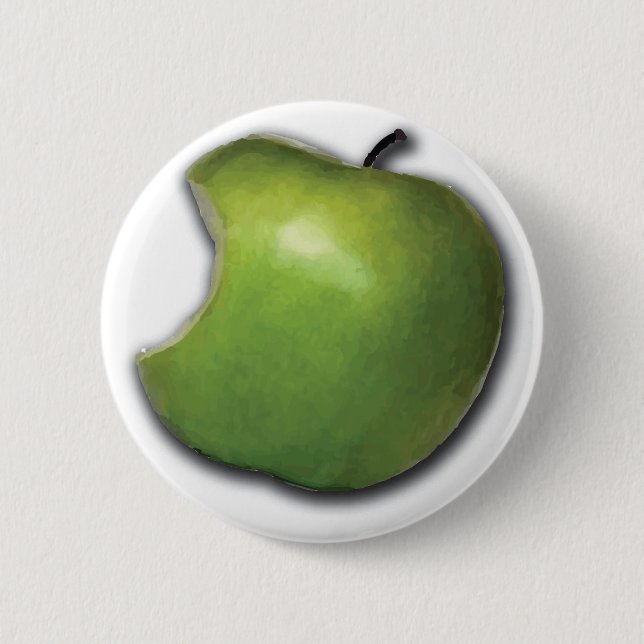 Badge Rond 5 Cm Apple se boutonnent (Devant)